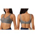 thumbnail image 4 of AMERTEER Women‘s Plus Size Full Coverage Underwire Adjustable Strap Unlined Minimizer Lace Bra, 4 of 4