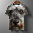 thumbnail image 2 of ZCFZJW Cute 3D Dogs Printed T-Shirts for Men Big and Tall Regular Fit Casual Summer Short Sleeve Crewneck Basic Tees Tops Novelty Graphic Tshirts Gray#01 XXL, 2 of 8