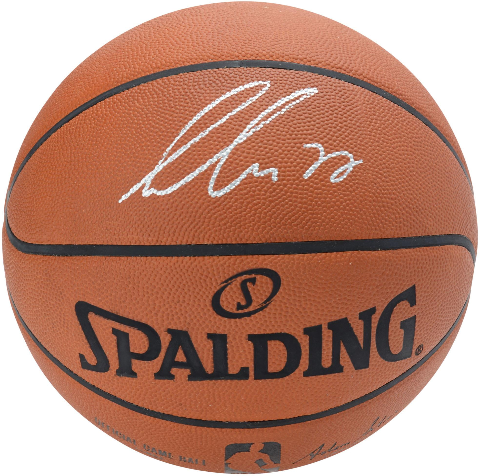 luka doncic signed basketball