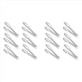 thumbnail image 1 of Paquete de 12 Pinzas para Servir Pinzas de Cocina, Pinzas para Buffet, Pinzas para Servir Alimentos de Acero Inoxidable 304, Pinzas Pequeñas, Plateadas de 7 Pulgadas, 1 of 5