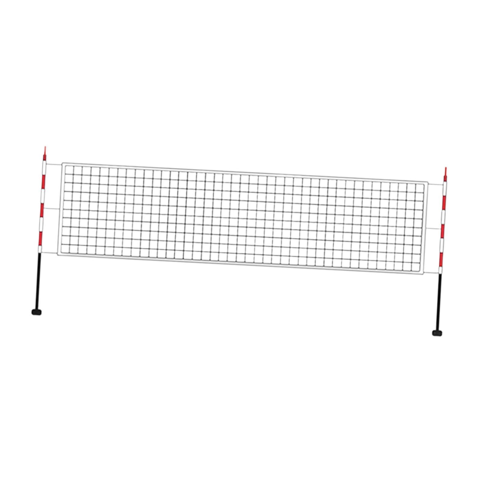 funtasica Nylon Volleyball Network with A Carrying Bag Sustainable Exercise Network Handball -Netting -Volleyball Network for Games Sport Hinterhof Training