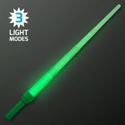 FlashingBlinkyLights Green Saber Expandable Light Swords