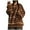 Coffee, variant on Long Hoodies Zip up Drawstring Pullover Pocket Sweatshirt Women Long Hoodies with Zipper Sleeve Hoodie Striped Sweatshirt Pullover Oversized Sweater Oversized Knitted Sleeved Sweater Brown XL