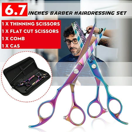 Professional Hairdressing Scissors Salon Shear Hair Cutting Scissors Set with