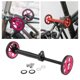 thumbnail image 5 of Bicicleta plegable duradera s Varilla de extensión para Negro rosa rojo Zulema Ruedas fáciles de bicicleta, 5 of 8