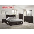 thumbnail image 3 of Eastern King Size Bed featuring Storage Drawers and Headboard in Modern Style, 3 of 7
