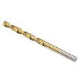 thumbnail image 3 of Uxcell 6.1mm High Speed Steel Straight Shank Twist Drill Bit Fully Ground Titanium Coated 2 Pack, 3 of 5