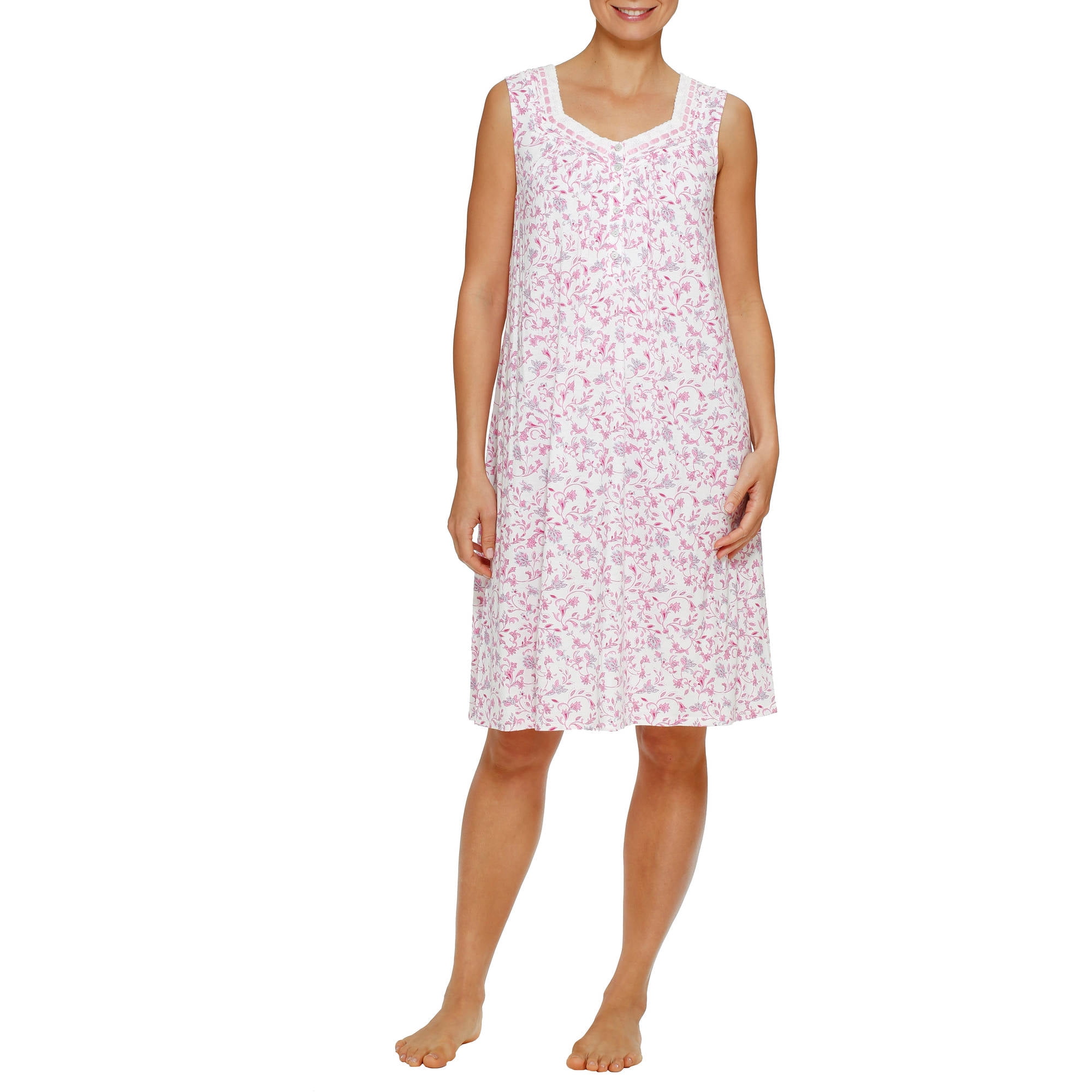 Women's Sleeveless Sleep Gown