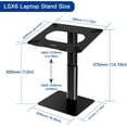 thumbnail image 4 of Laptop Stand Ergonomic Adjustable Notebook Stand Laptop Riser for Standing Work Computer Holder Compatible with Air Pro Dell HP Lenovo More ” Laptops, 4 of 9