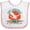White and Pink, variant on Inktastic Fort Lauderdale Florida Vacation Trip Boys or Girls Baby Bib