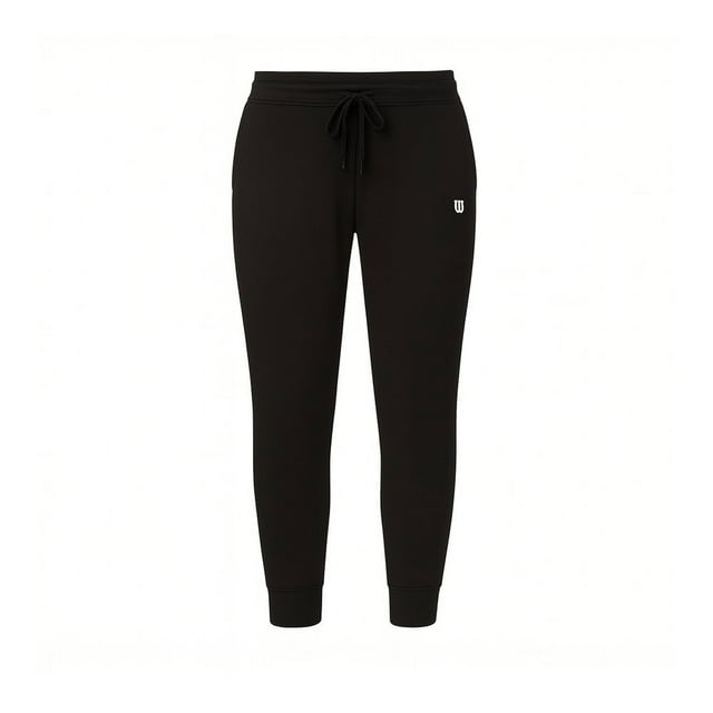 Pantalón Deportivo Wilson para Mujer Jogger French Terry Color Negro Talla EG