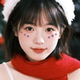 thumbnail image 3 of Daily Mix Store Christmas Glitter Face Stickers Waterproof Temporary Stickers for Festive Party, 3 of 9