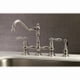 thumbnail image 4 of Grifo de Cocina Kingston Brass KS3278ALBS Níquel Cepillado, 4 of 9