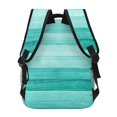 thumbnail image 4 of Xecao Teal Turquoise Backpack, a stylish and functional choice for both men and women, is the perfect basic bookbag for college, work, or travel, 4 of 5