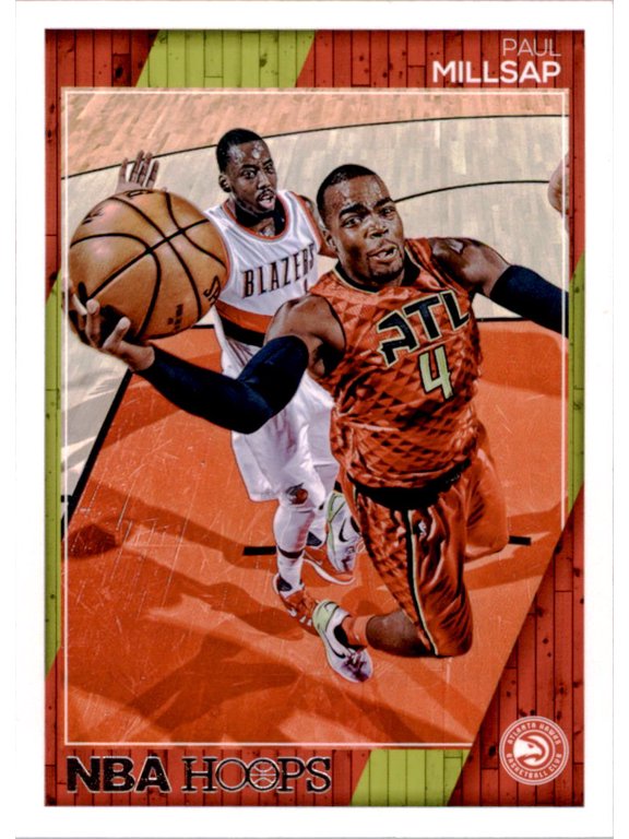 Collectible 2016-17 Hoops #40 Paul Millsap NBA Basketball Trading Card
