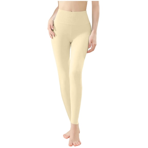 QQZ Women's Thermal High Waist Base Layer Leggings, Winter Warm Long John Bottom, Moisture-Wicking Heat Retention Pants for Cold Weather Skiing Layering Warmth