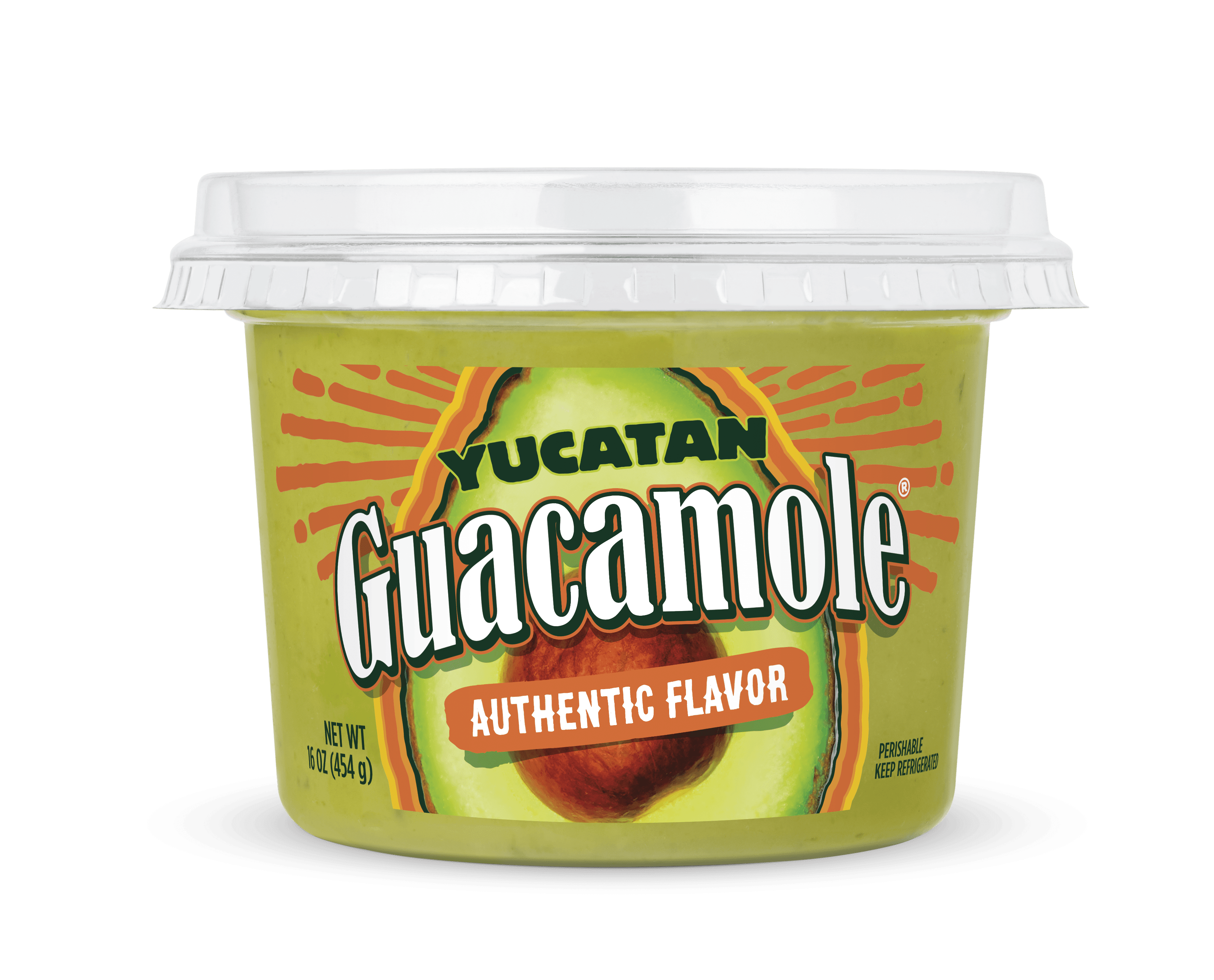 Yucatan Authentic Guacamole, 16 oz Tub