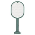 thumbnail image 1 of Matsuzay Matamoscas eléctrico, eliminación segura y eficaz de plagas, raqueta eléctrica para insectos que admite mascotas Repelente de insectos y plagas Verde, 1 of 6