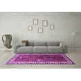 thumbnail image 3 of Ahgly Company Indoor Rectangle Persian Purple Traditional Area Rugs, 8' x 10', 3 of 4