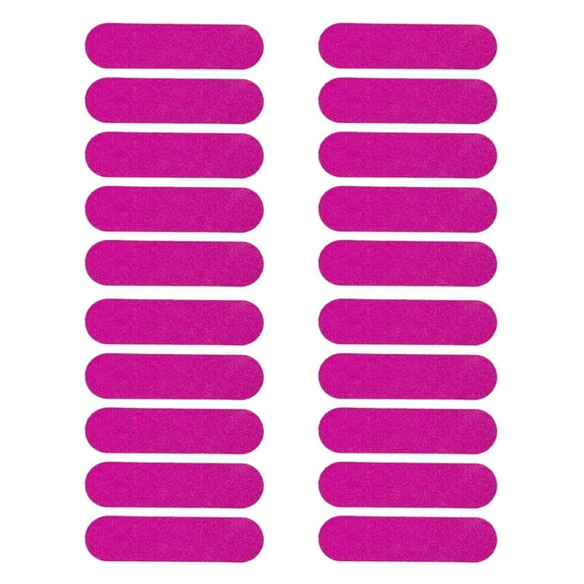 20Pcs/Set Nail Files Set Achieve DIY Nail Art Eco-friendly Sturdy Long Lifespan Compact Manicure Files