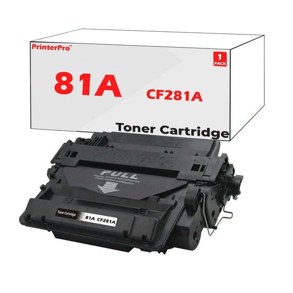 Printer Pro™ Compatible Remplacement pour HP 81A CF281A HP 81A CF281A Cartouche de Toner Noire Laserjet Enterprise M604n M604dn M605n M606dn M606x MFP M630dn M630f M630h Flux MFP M630z M630h
