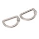 thumbnail image 4 of Anillos En D Hebilla, Aleación De Zinc Anillos En D De Metal Ampliamente Utilizados 20 Piezas Para Bolso Para Manualidades De Bricolaje ANGGREK D Rings for Sewing, 4 of 8