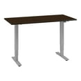 thumbnail image 2 of BBF Move 40 - Sit/standing desk - rectangular - mocha cherry, 2 of 12