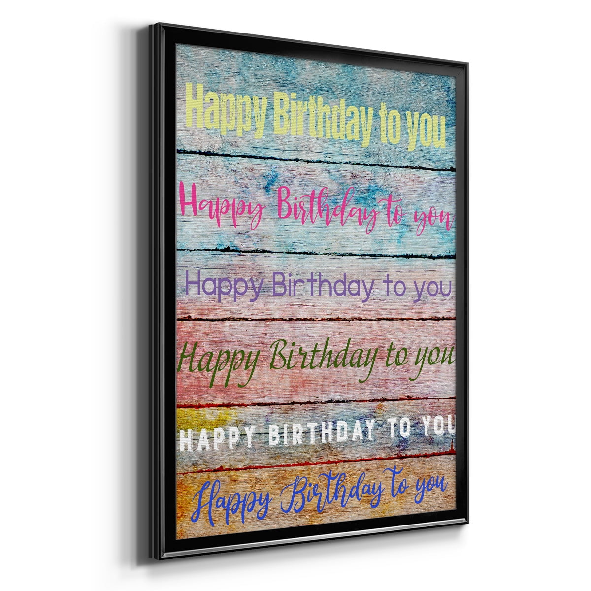 Birthday Song Premium Framed Print - Ready to Hang