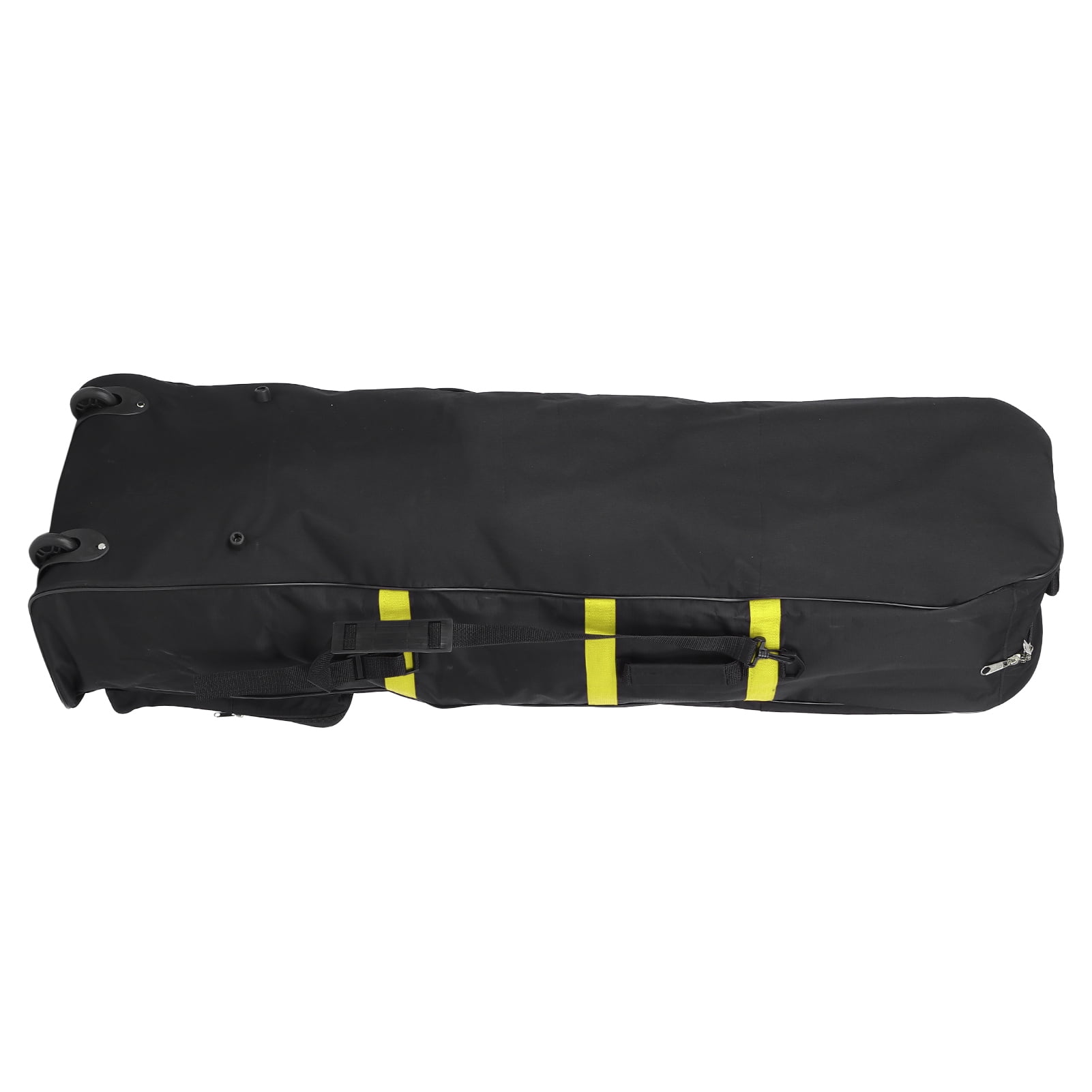 BIMZUC Foldable Golf Travel Bag with Wheels, 600D Oxford Club Case Cover, Yellow (19.6 inches / 50 cm)