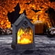 thumbnail image 5 of Luz de Noche Led Electrónica con Forma de Calabaza y Esqueleto de Bruja para Halloween, Portátil, Funciona con Pilas, Decoración para Fiestas Infantiles | Lámpara Decorativa para Escalera de Porche, 5 of 6