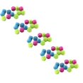 thumbnail image 1 of QJUHUNG 24PCS Korean Traditional Play Game Gonggi Jack Stone Pebbles Set Colorful Stone Catching Game Hand Eye Coordination Stone Training Toy Throwing Stones Game For Kids, 1 of 8
