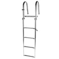 thumbnail image 3 of Boat Ladder, Pontoon Ladder Folding Telescoping  For Yacht For Boat For Swimming For Marine, 3 of 8