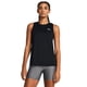 thumbnail image 1 of Camiseta sin mangas Under Armour Tech para mujer, color negro/blanco, talla S, 1 of 3
