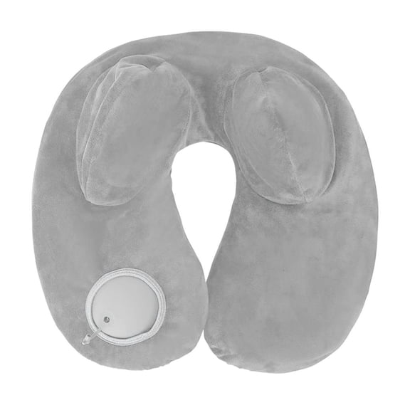 YIGSECU Shape Pillow Inflatable Travel Pillow for Travel Sleep, Soft Neck Support