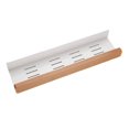 thumbnail image 1 of Estante de almacenamiento de madera maciza para baño, bandeja decorativa para colgar en la pared sin perforaciones, 40 cm, 1 of 8