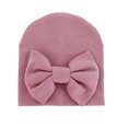 thumbnail image 1 of Minnieouse Gorros de bebé con lazo, gorros para recién nacidos, regalos de cumpleaños, accesorios cómodos para niños pequeños, suministros de Sombreros taro Minnieouse AP009361-14B, 1 of 5