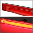thumbnail image 3 of DNA Motoring 3BL-CCV05-3D-LED-RD For 2005 to 2013 Chevy Corvette Red Lens 3D LED Bar 3rd Third Tail Brake Light Rear Center Stop Lamp 06 07 08 09 10 11 12, 3 of 4