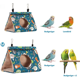 thumbnail image 4 of Nido de pájaro, nido de algodón cálido para invierno, nido triangular para loros, hamaca de franela para pájaros, nido para loros, casa para pájaros, lugar para dormir, 4 of 5