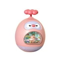 thumbnail image 1 of Pink Water And Land Tumbler Toy For Kids Bath Time Fun With Spinning Motion Promotes Sensory Play 3.74 X 3.74 Inches Safe Abs Material, 1 of 3