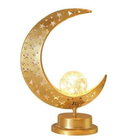 

Night Lamp Battery Operated Soft Lighting Non-Glaring Flicker Free Stunning Visual Effect Decorative 4 Styles Holiday Party Moon Castle Lamp Desktop Ornament Party Supplies