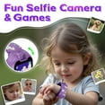 thumbnail image 6 of Contixo Kids Smart Watch, with 16 Educational Games, Camera, Music, Video Recorder, Toys for Ages 3-12, Purple, 6 of 9