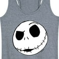 thumbnail image 3 of The Nightmare Before Christmas - Jack Face - Women's Racerback Tank Top, 3 of 5