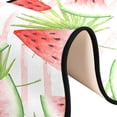 thumbnail image 6 of Dreamtimes Summer Watermelon Palm Leaves Hallway Runner Rug 2'x6' Kitchen Rug with Rubber Backing Watercolor Fruit Non Slip Entryway Rug Runner Washable Soft Area Rug for Hallway Bedroom Kitchen Decor, 6 of 6