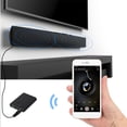 thumbnail image 4 of Transmisor y receptor Bluetooth TX7 2 en 1, color negro, adaptador de audio y música de 3,5 mm para TV y coche, 4 of 6