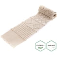 thumbnail image 3 of Macrame Table Runner, Boho Table Runner, Perfect for Bohemian Decor, Boho Wedding Table Decor, Hand Woven Off White Table Runners for Dining Room, Coffee Table or Decorations for Home, 3 of 6