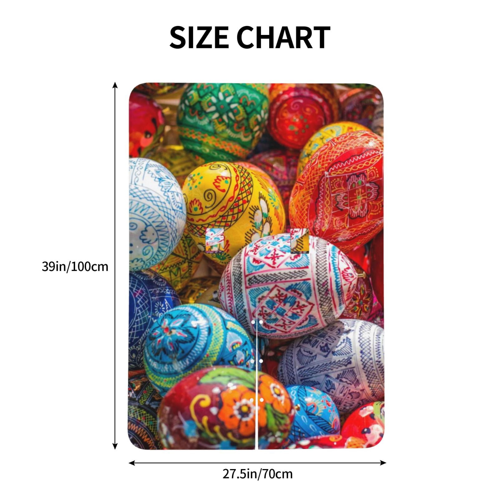Naloa Easter Eggs Baby Car Seat Cover, Breathable Baby Carrier Cover, Multiuse Baby Carrier Cover & Nursing Breastfeeding Cover