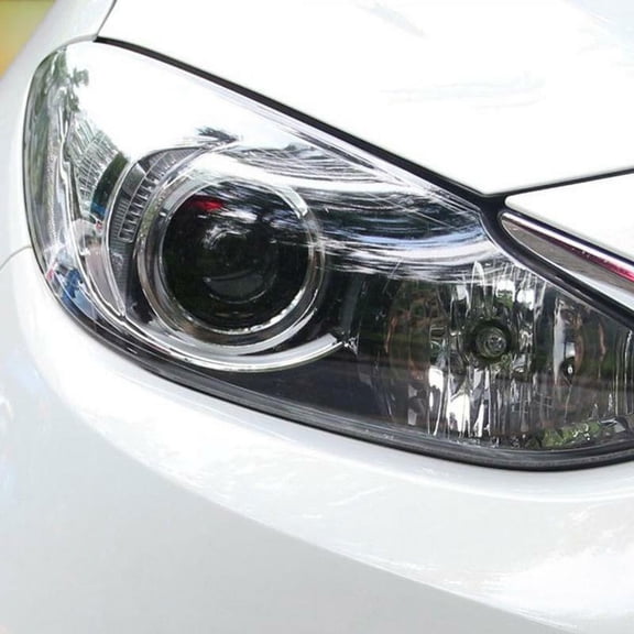 60Cm Glossy 3-Layer Car Headlight Lamp Protector Film Sticker Anti-Scratch