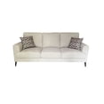 thumbnail image 3 of K-Living Rhea Snowflake Velvet Fabric 3 PCS Sofa Set in Beige Color(Sofa, Loveseat and a Chair), 3 of 5