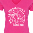 thumbnail image 4 of Inktastic Summer Vacation Mode Anna Maria Island Florida Women's V-Neck T-Shirt, 4 of 5