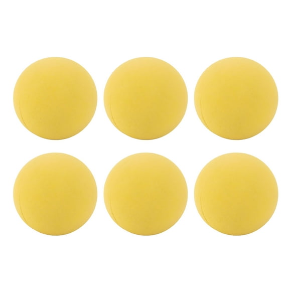 Ensemble de Balles de Lacrosse, Ensemble de Balles de Massage Légères Élastiques Polyvalentes en PVC pour Entraînement 6 Pcs
